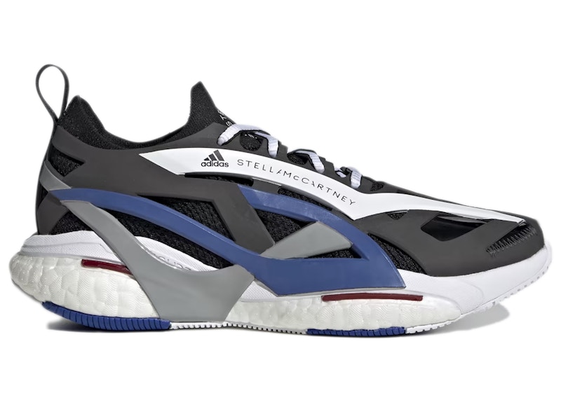 Pre-owned Adidas Originals Solarglide Stella Mccartney Black (women's) Sneakers In Core Black/power Blue/cloud White