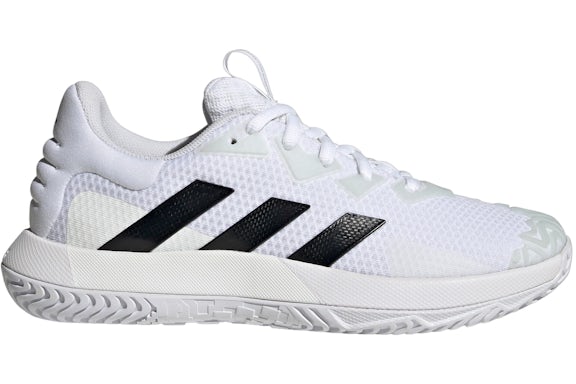 adidas Solematch Control Cloud Weiß Kern Schwarz Matt Silber