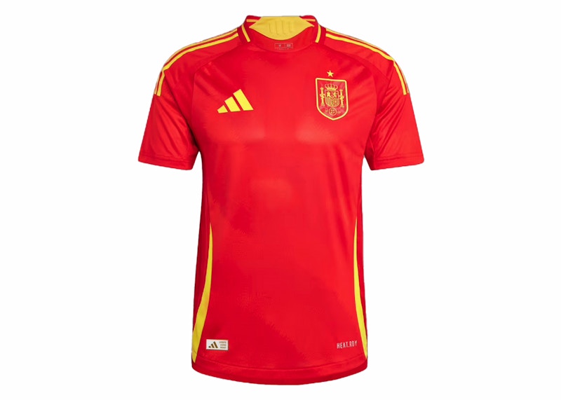 adidas Spain 2024 Home Authentic Jersey Better Scarlet Men's