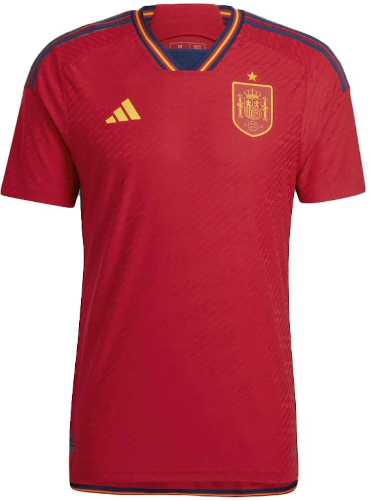 Price List India, Adidas Spain World Cup Home Replica Jersey Red & Gold