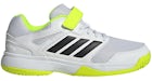 adidas Speedcourt Indoor Cloud White Core Black Lucid Lemon (GS)