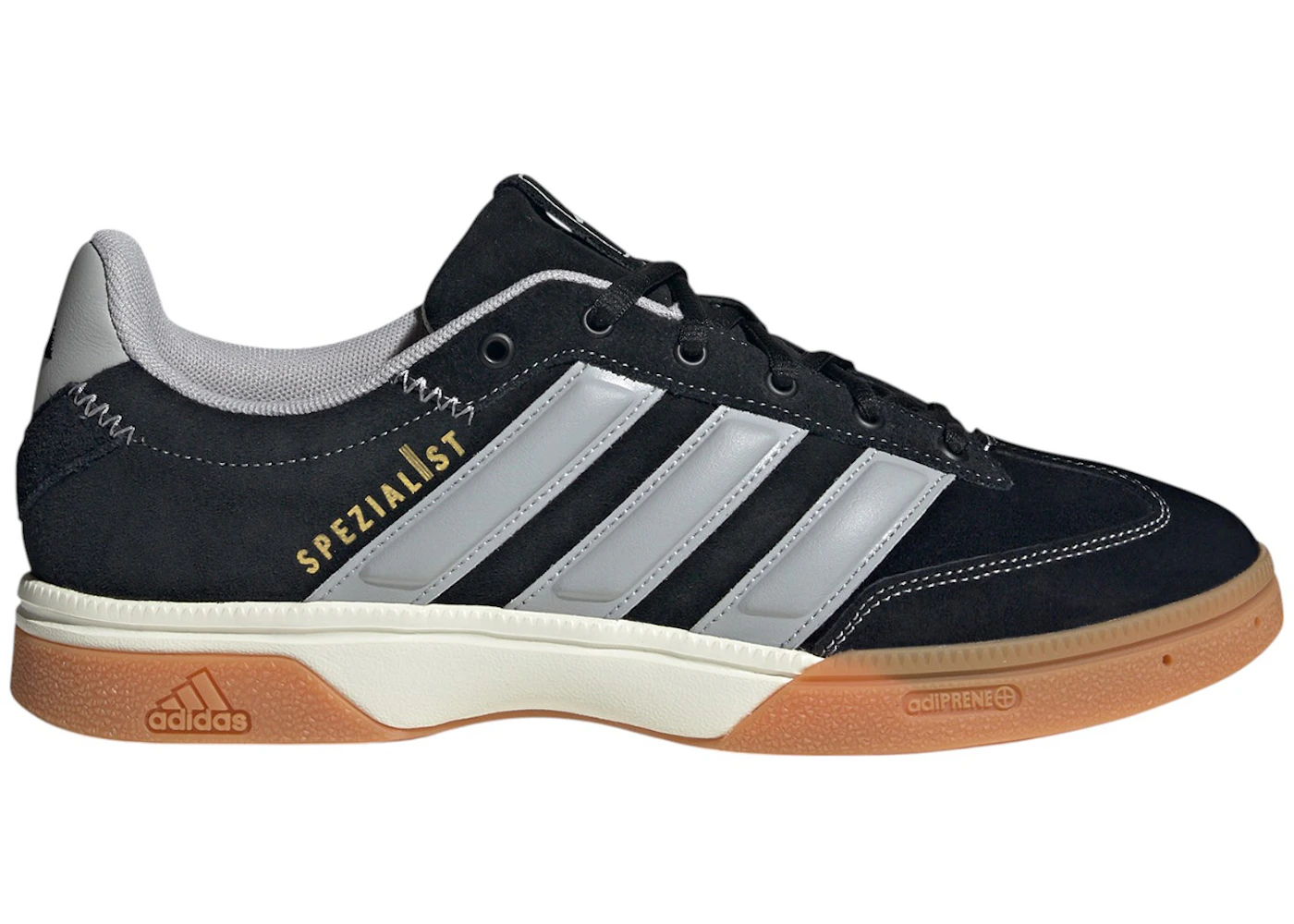 adidas Spezialist Indoor Core Black Grey Two Gold Metallic Men's - JS1719 - US adidas Spezialist Indoor Core Black Grey Two Gold Metallic Men's - JS1719 - US