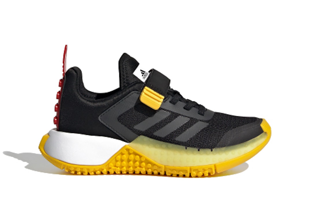 Pre-owned Adidas Originals Adidas Sport Shoe Lego Black Yellow (ps) In Core Black/grey Six/red