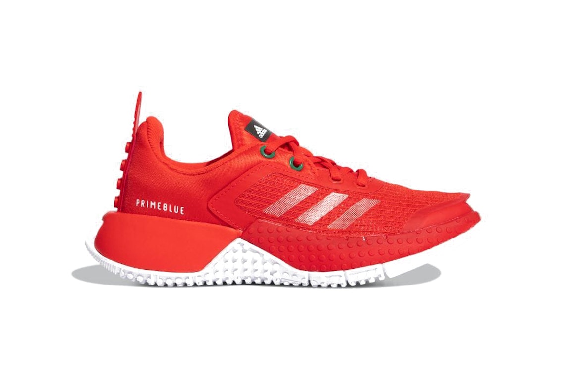 Pre-owned Adidas Originals Adidas Sport Shoe Lego Red White (ps) In Red/footwear White/green