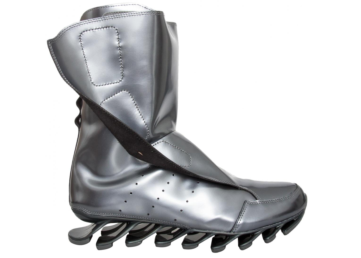 adidas Springblade High Boot Rick Owens Silver Metallic Men's