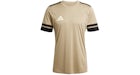 Camiseta adidas Squadra 25 Blanch Cargo negra cálida y vainilla
