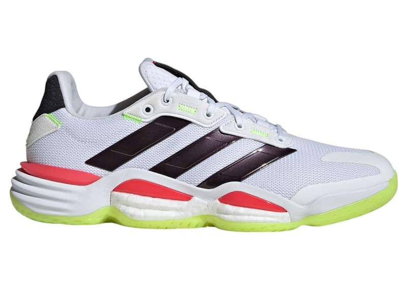 adidas Stabil 16 Indoor Cloud White Aurora Met. Aurora Plum - JP7273