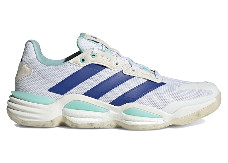 adidas Stabil 16 Indoor Cloud White Lucid Blue Semi Flash Aqua - IE1084