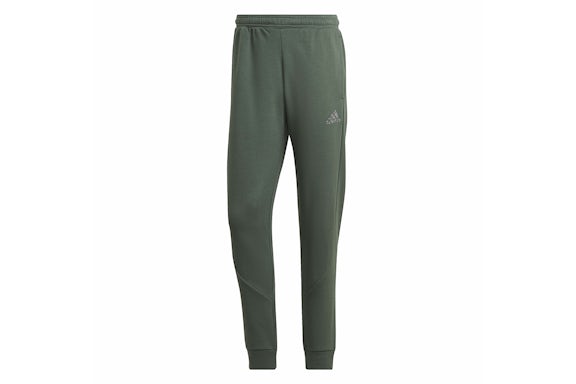 adidas Stadium Fleece Badge of Sport Pantaloni con risvolto Verde Oxide