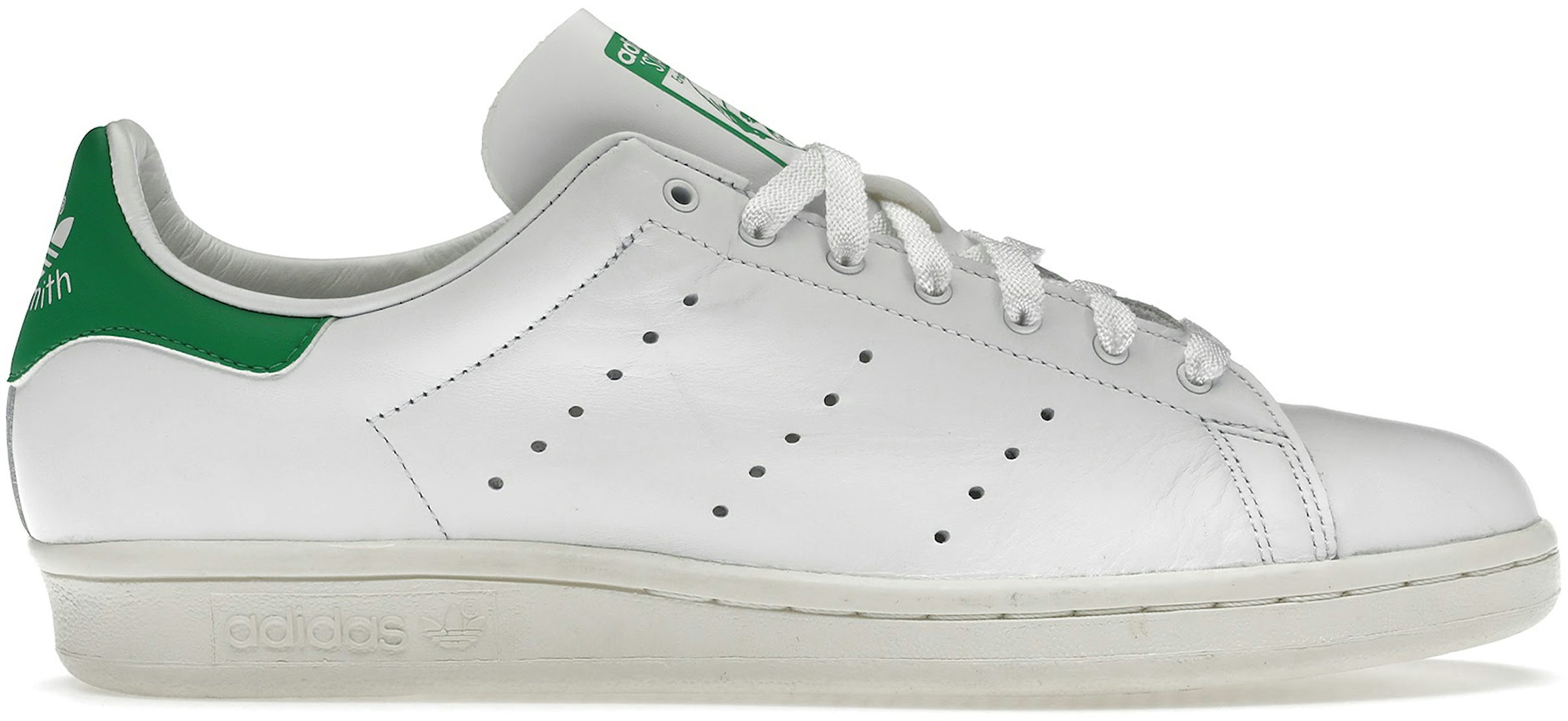 Green adidas - - 80s White Cloud Smith Men\'s FZ5597 US Stan