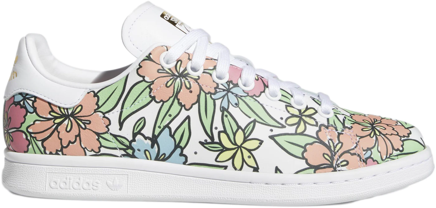 stok Statistisch inrichting adidas Stan Smith All-Over Floral Print (Women's) - GV7896 - US