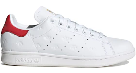 adidas Stan Smith All Over Trefoil White Better Scarlet (W)