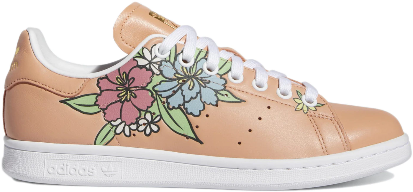 adidas STAN SMITH Originals Shoes, Floral