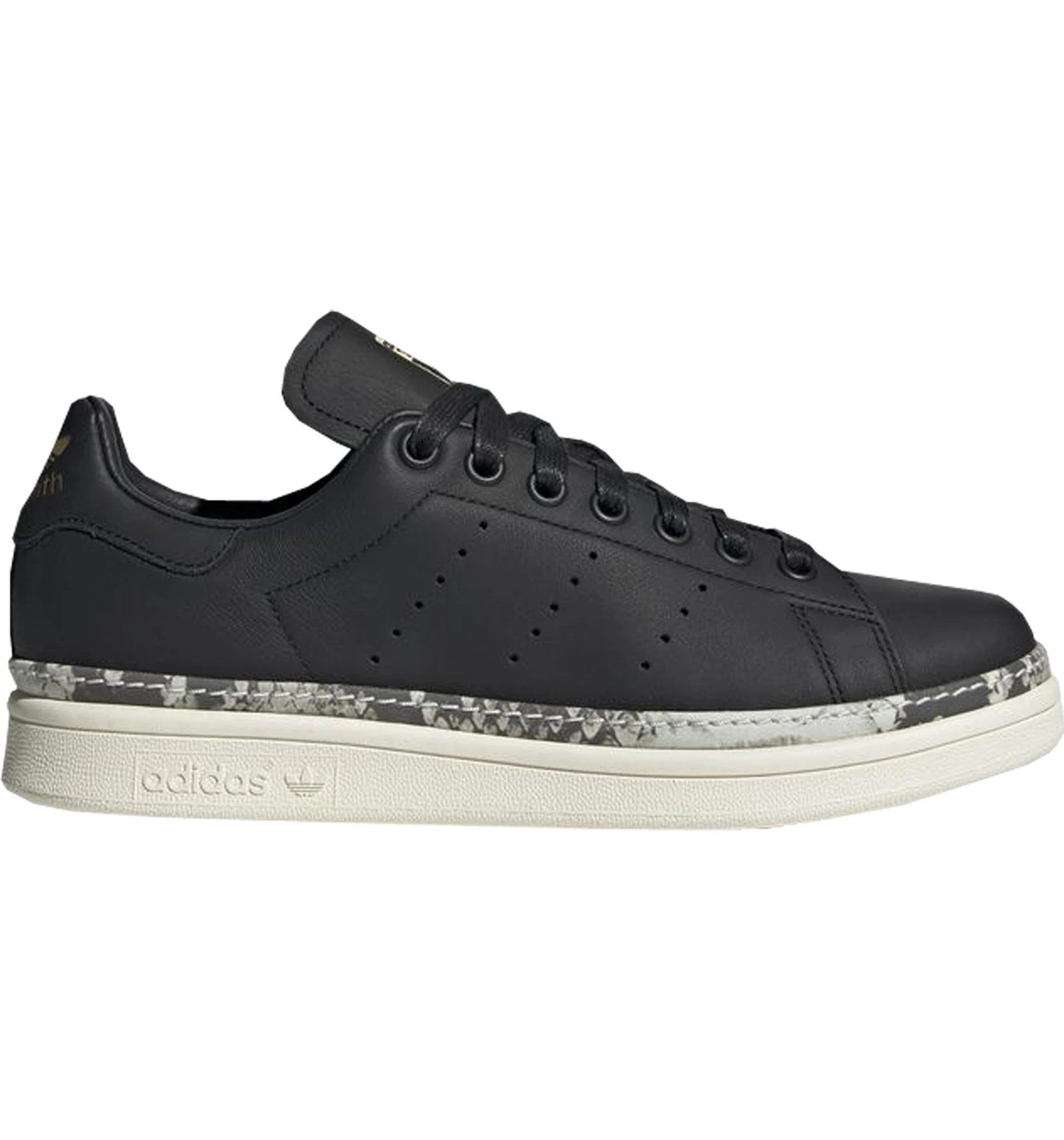 Adidas Stan Smith New Bold Core Black Off White (W)