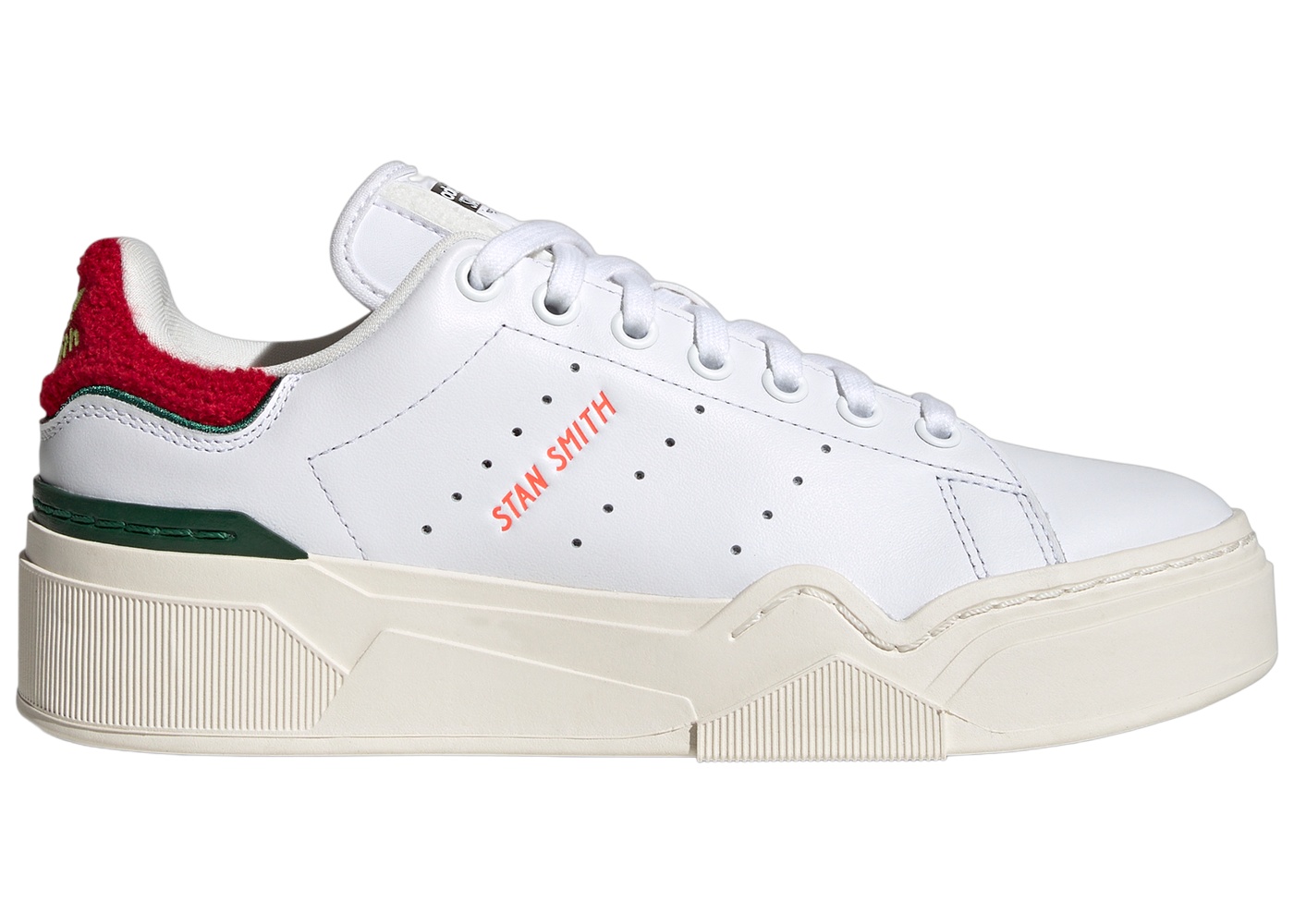 adidas Stan Smith Bonega 2B Cloud White Better Scarlet Collegiate 