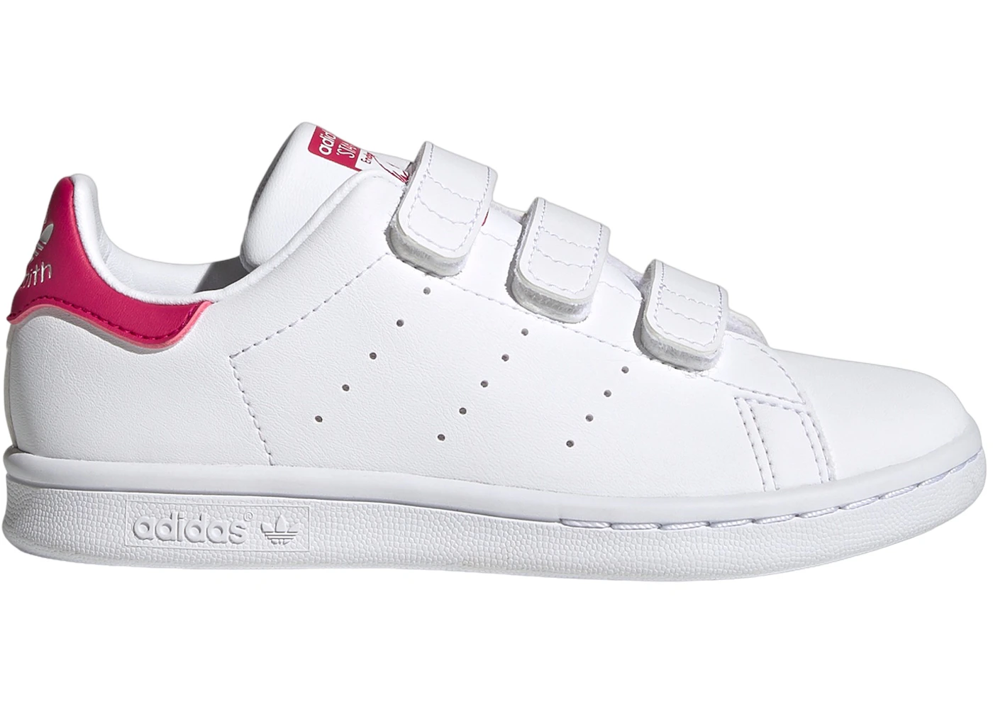 adidas Stan Smith Cloud White Bold Pink (PS) FX7540 US