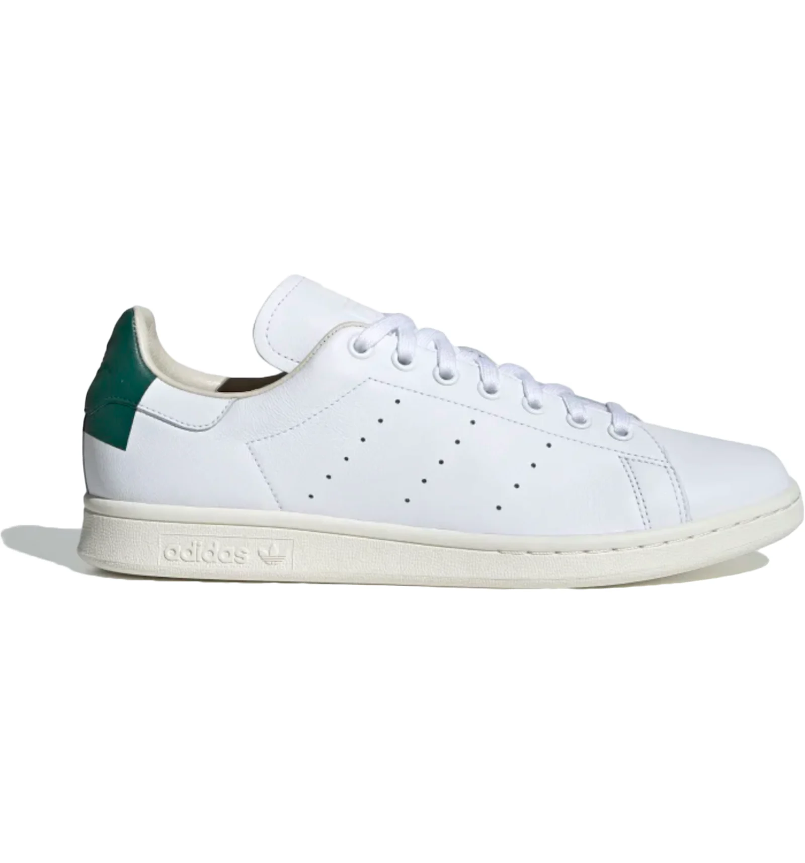 Adidas stan smith top neo white fairway green