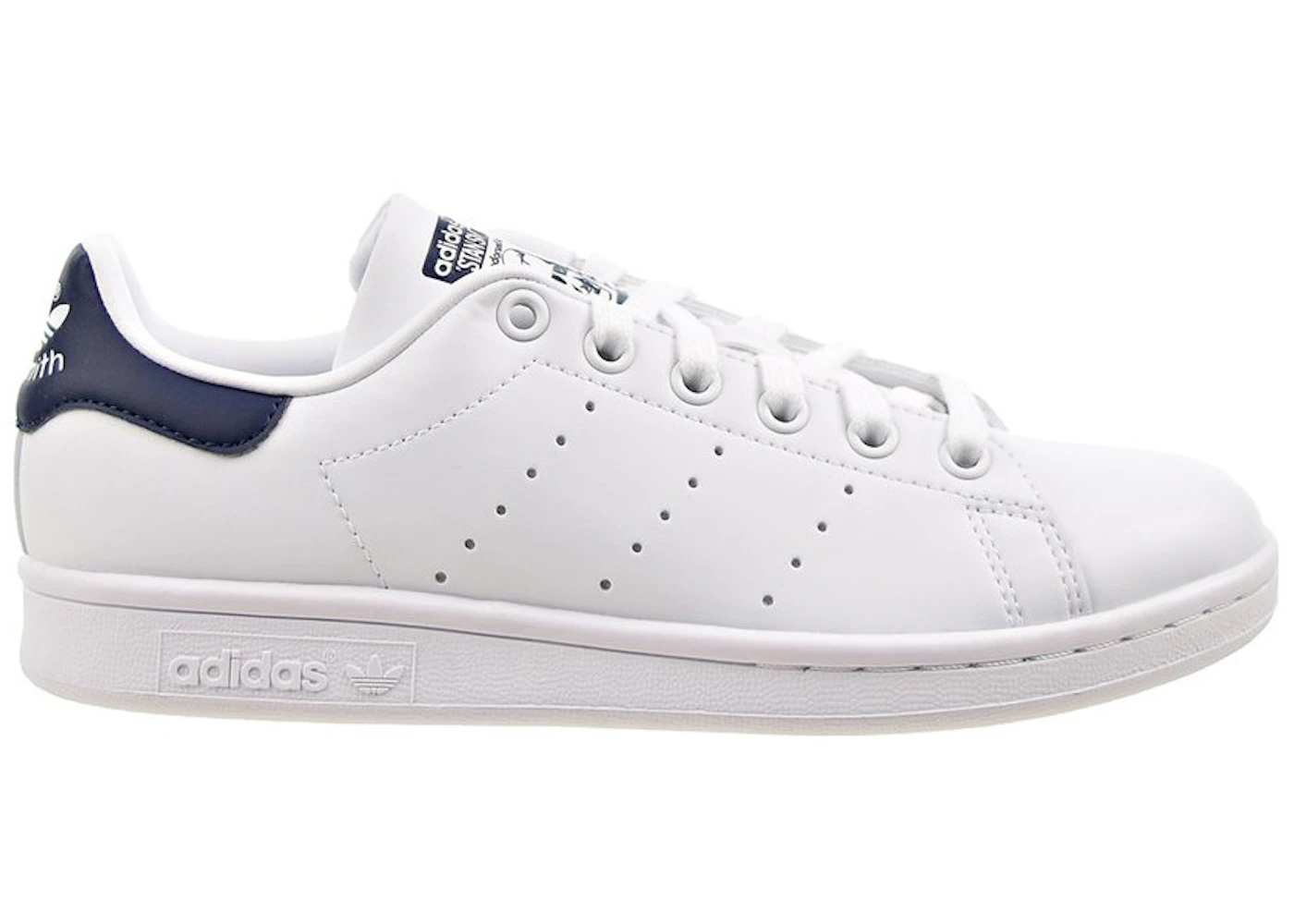 adidas Stan Smith Cloud White Collegiate Navy (Women's) - Q47224 - US