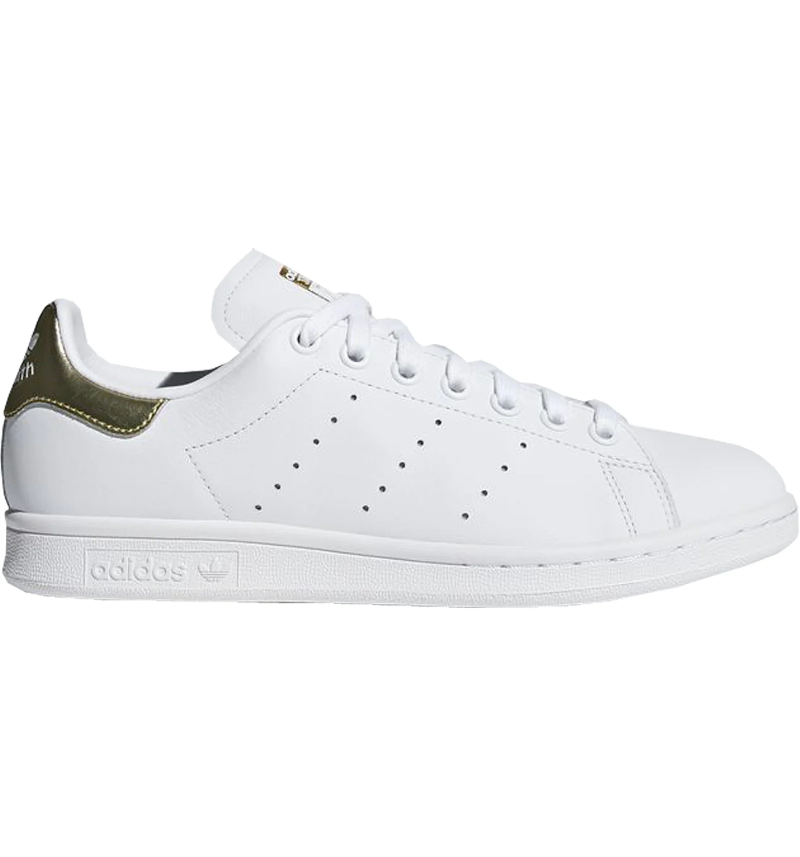 Stan smith womens white 2025 rose gold