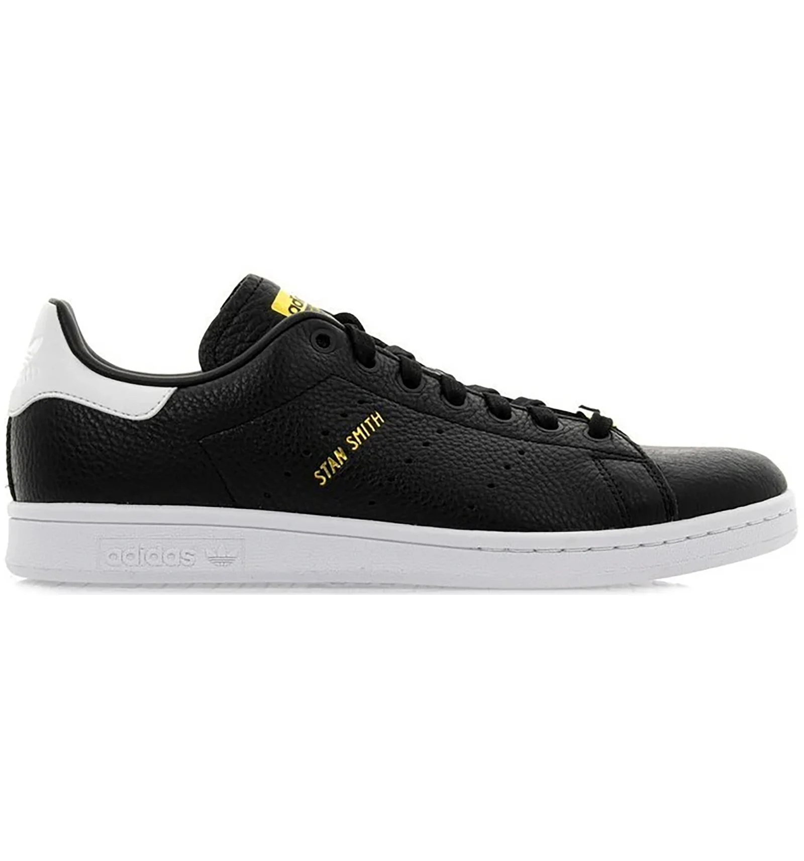 Adidas stan smith bold top black