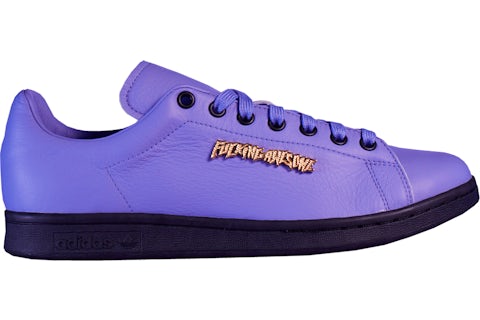 adidas Stan Smith Fucking Awesome Purple Men's Sneakers US