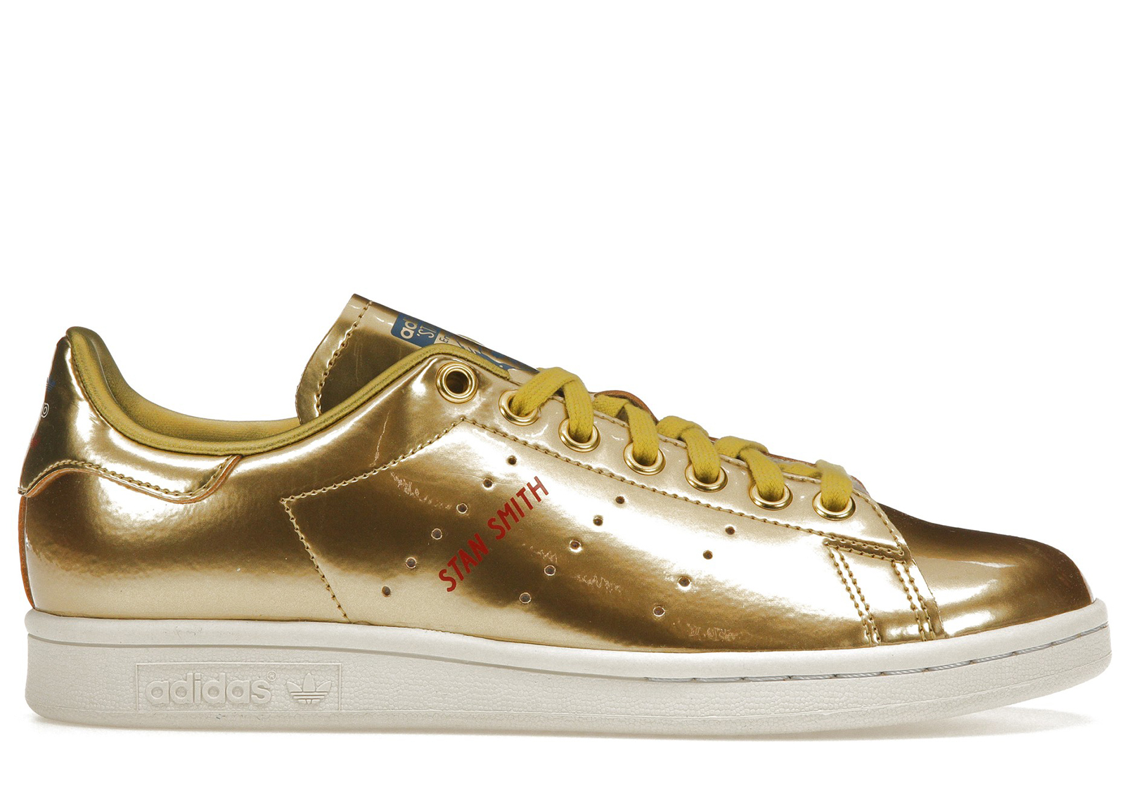 Adidas stan smith gold bayan sale