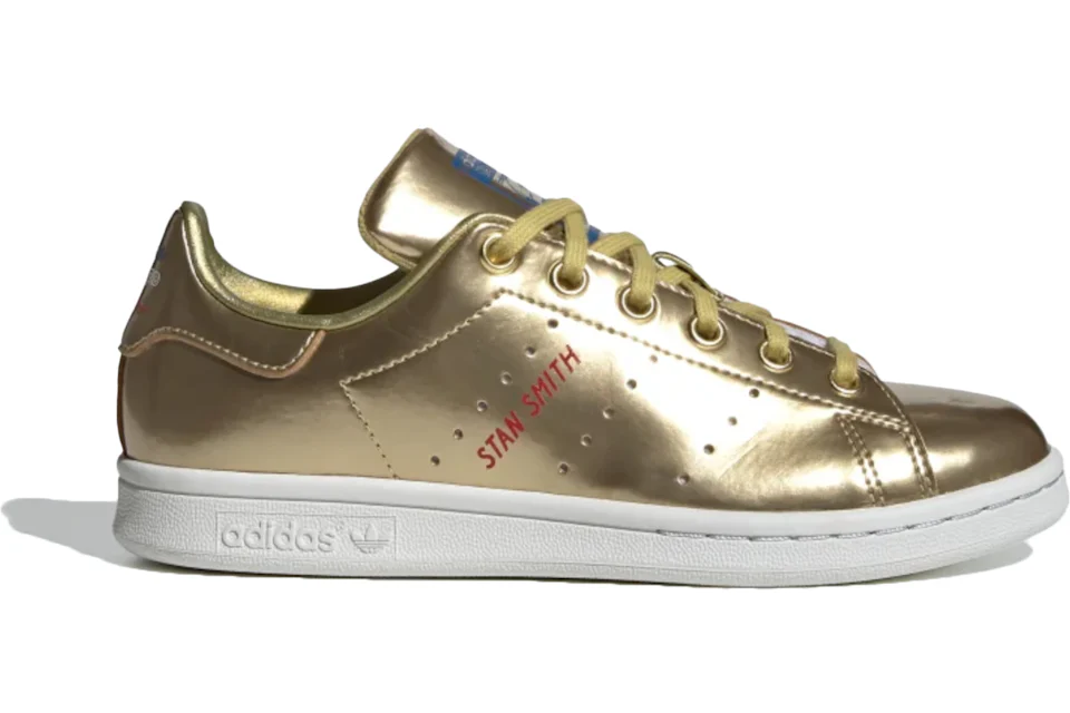 Stan smith gold shoes Clearance