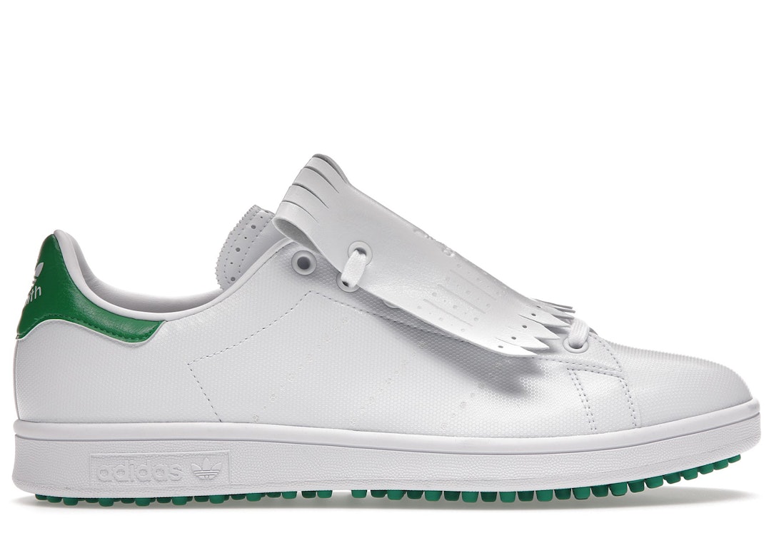 Pre-owned Adidas Originals Adidas Stan Smith Golf Spikeless White Green In White/green