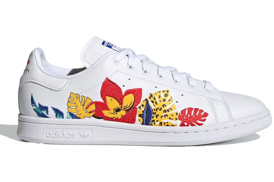 Stan smith with best sale flowers