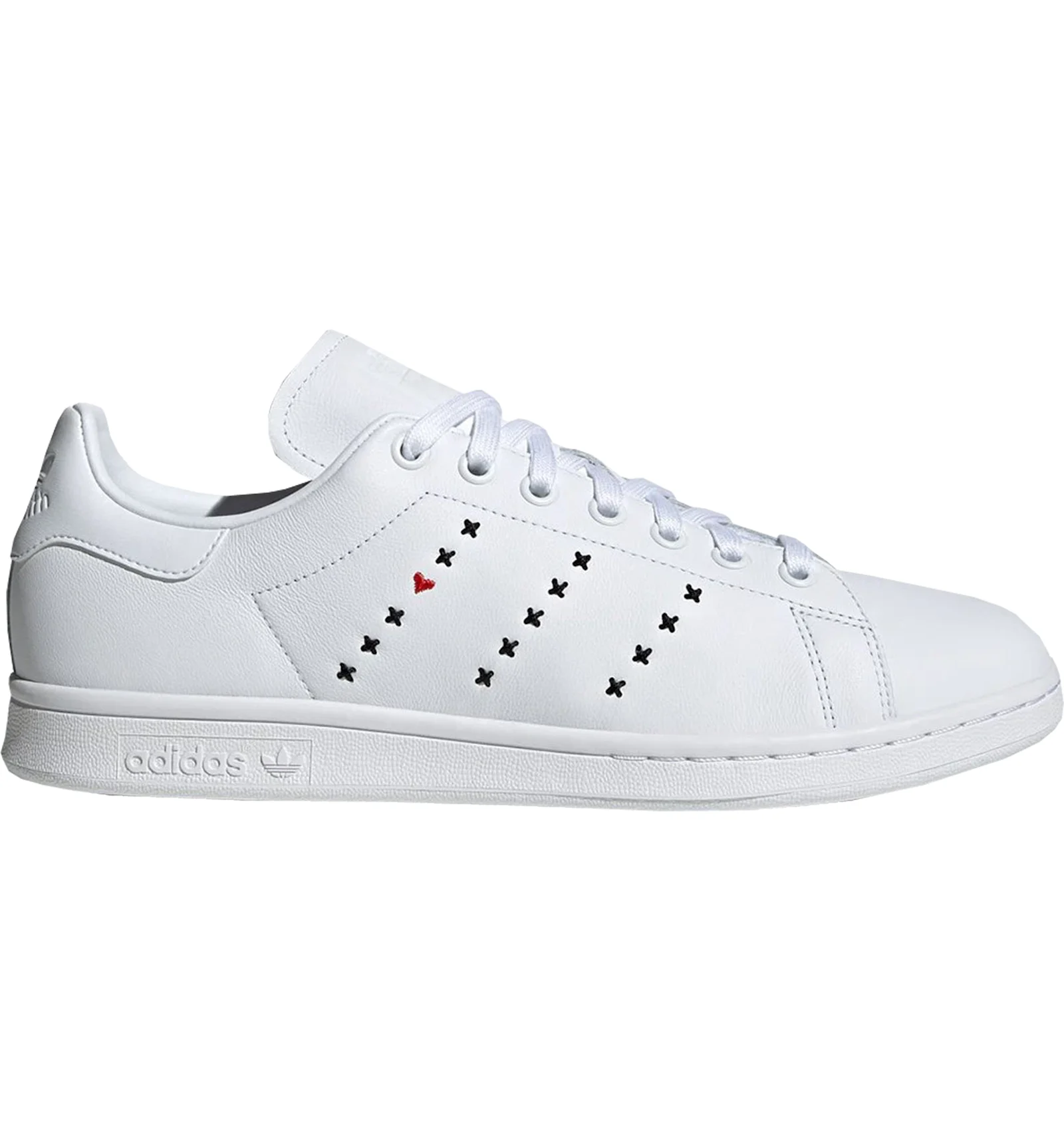 adidas Stan Smith Heart Stripe Black Men s EG5810 US