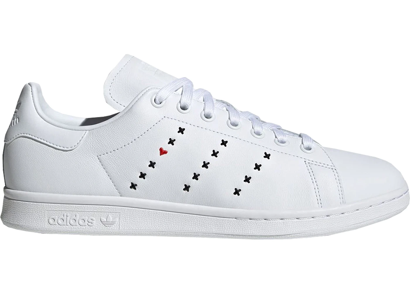 Stan smith hearts best sale