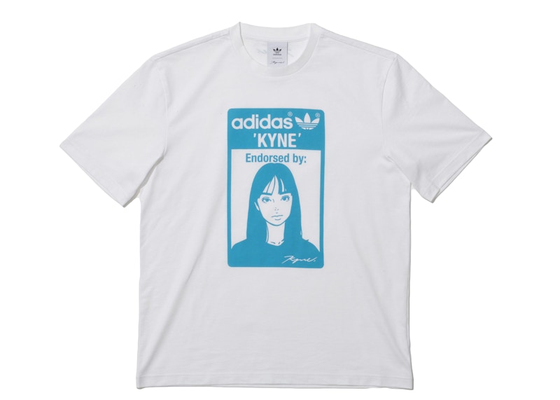 超歓迎国産kyne tee white Tシャツ/カットソー(半袖/袖なし)