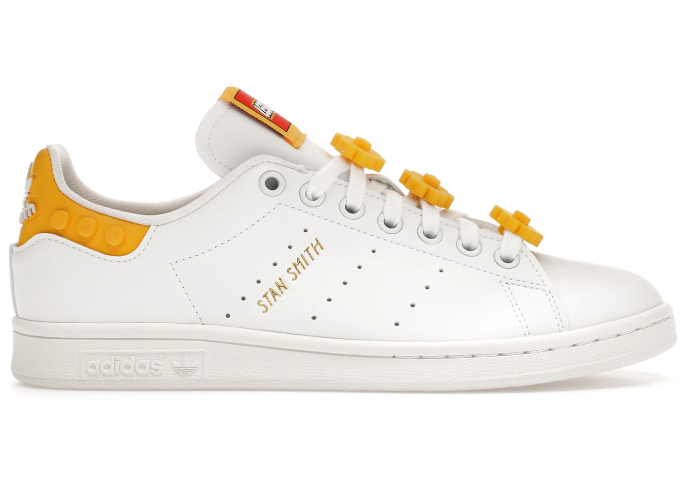 adidas Stan Smith LEGO White Yellow (Women's) - GX7203 - US adidas Stan Smith LEGO White Yellow (Women's) - GX7203 - US