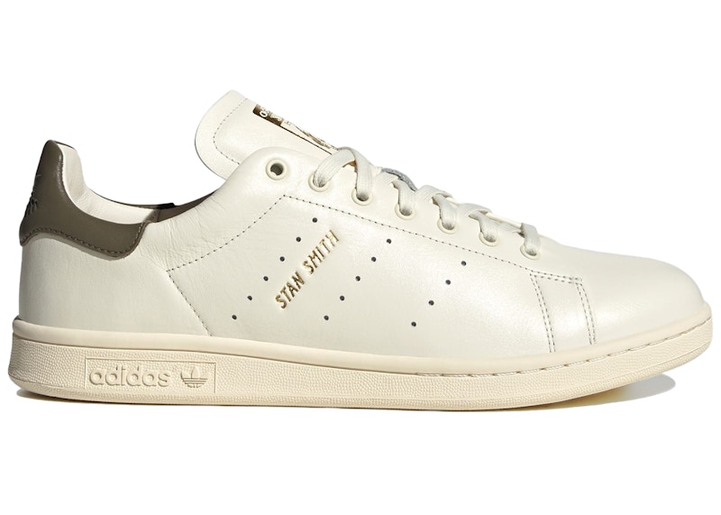 adidas Stan Smith Lux Off White Olive Strata Men's - ID0985 - GB