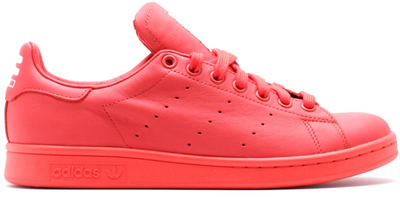 pompa Susceptibles a parrilla adidas Stan Smith Pharrell Red Men's - B25385 - US
