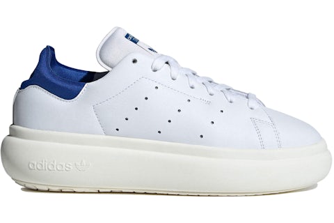 adidas Stan Smith Platform White Royal Blue (Women's) IE0451 US