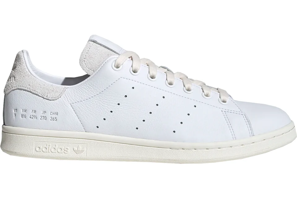 Adidas stan smith white top gray