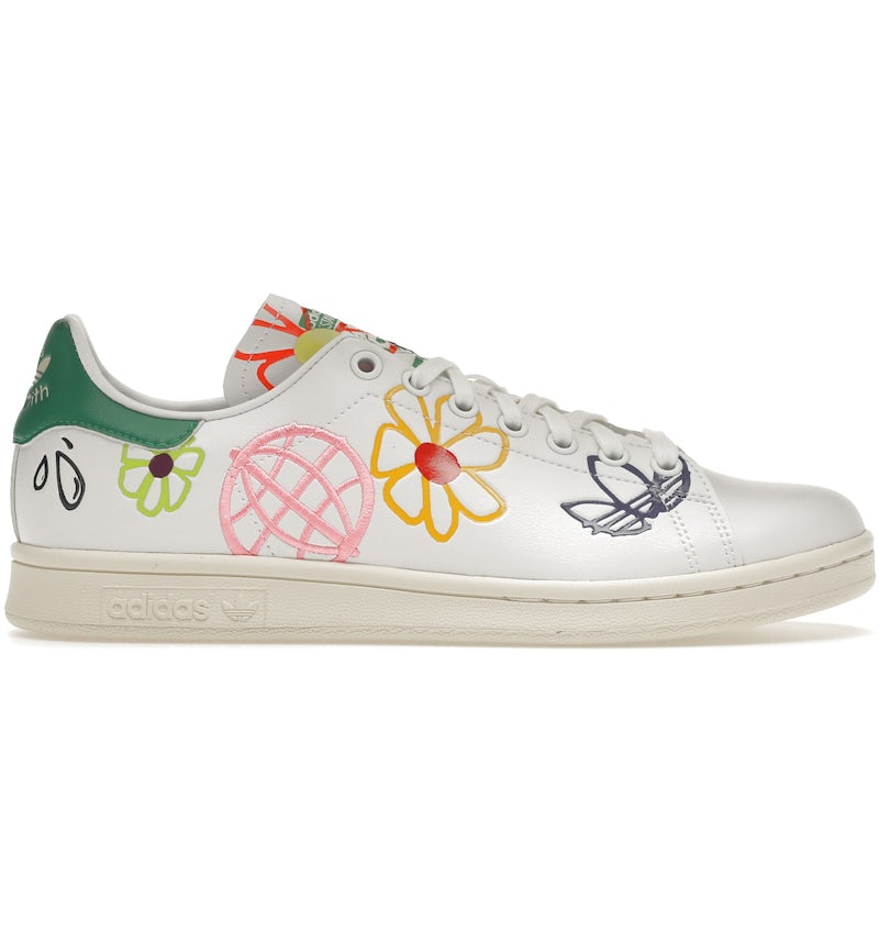 adidas Stan Smith Primegreen Floral (Women's) FX5653 US