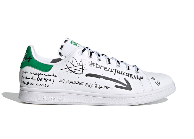 adidas Stan Smith Sharpie Pack Graffiti White Men's - GV9800 - US