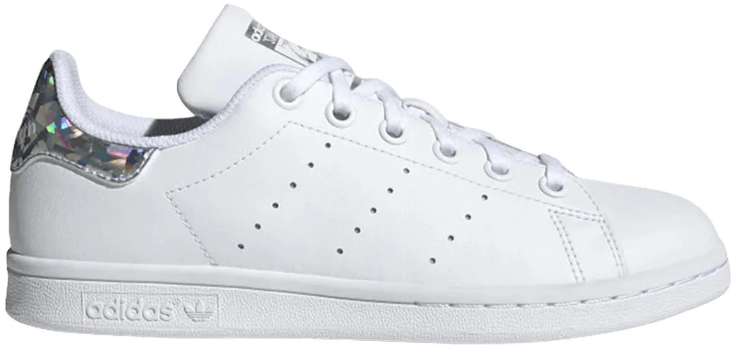 Chemie niveau Europa adidas Stan Smith Sparkly Heel White (Youth) - EE8483 - US