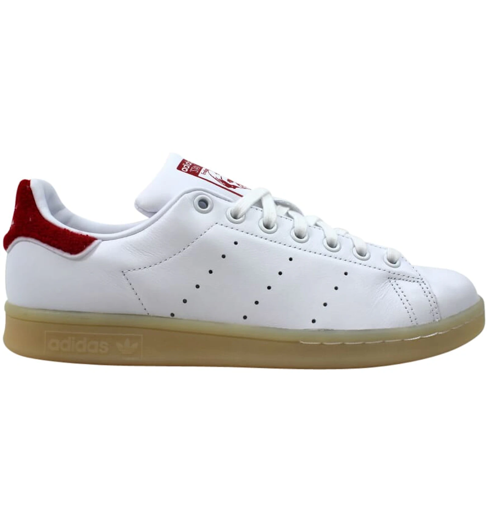 stan smith shoes red and white