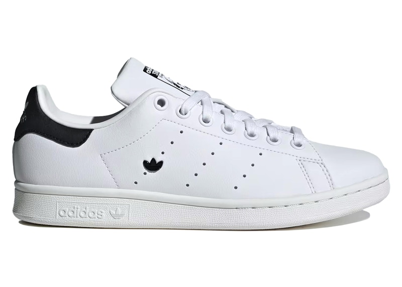 adidas Stan Smith White Black Mini Trefoil Women s IE0459 US