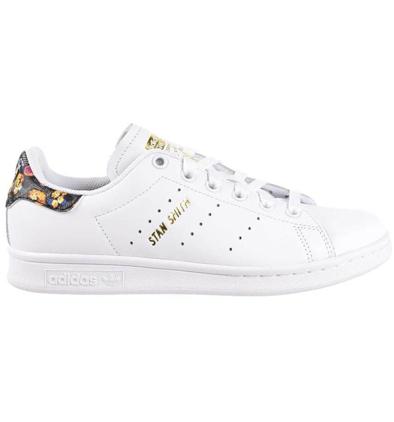 Floral Stan Smith Trainers Adidas Stan Smith White Gold Floral