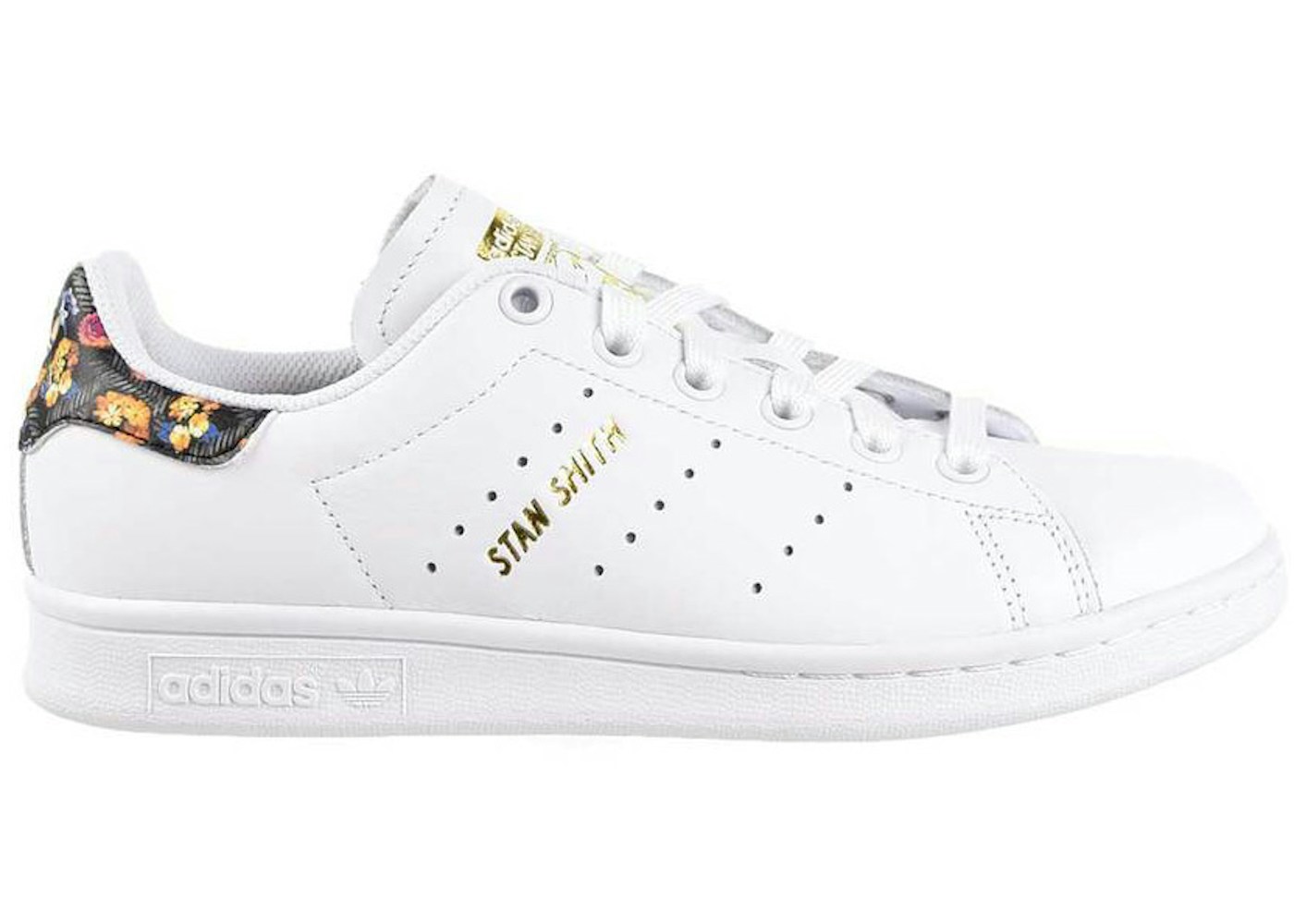 adidas Stan Smith White Gold Floral (W) - EF1481