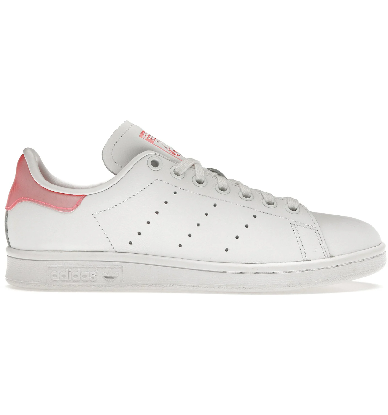 Stan smith womens embossed white raw pink Clearance