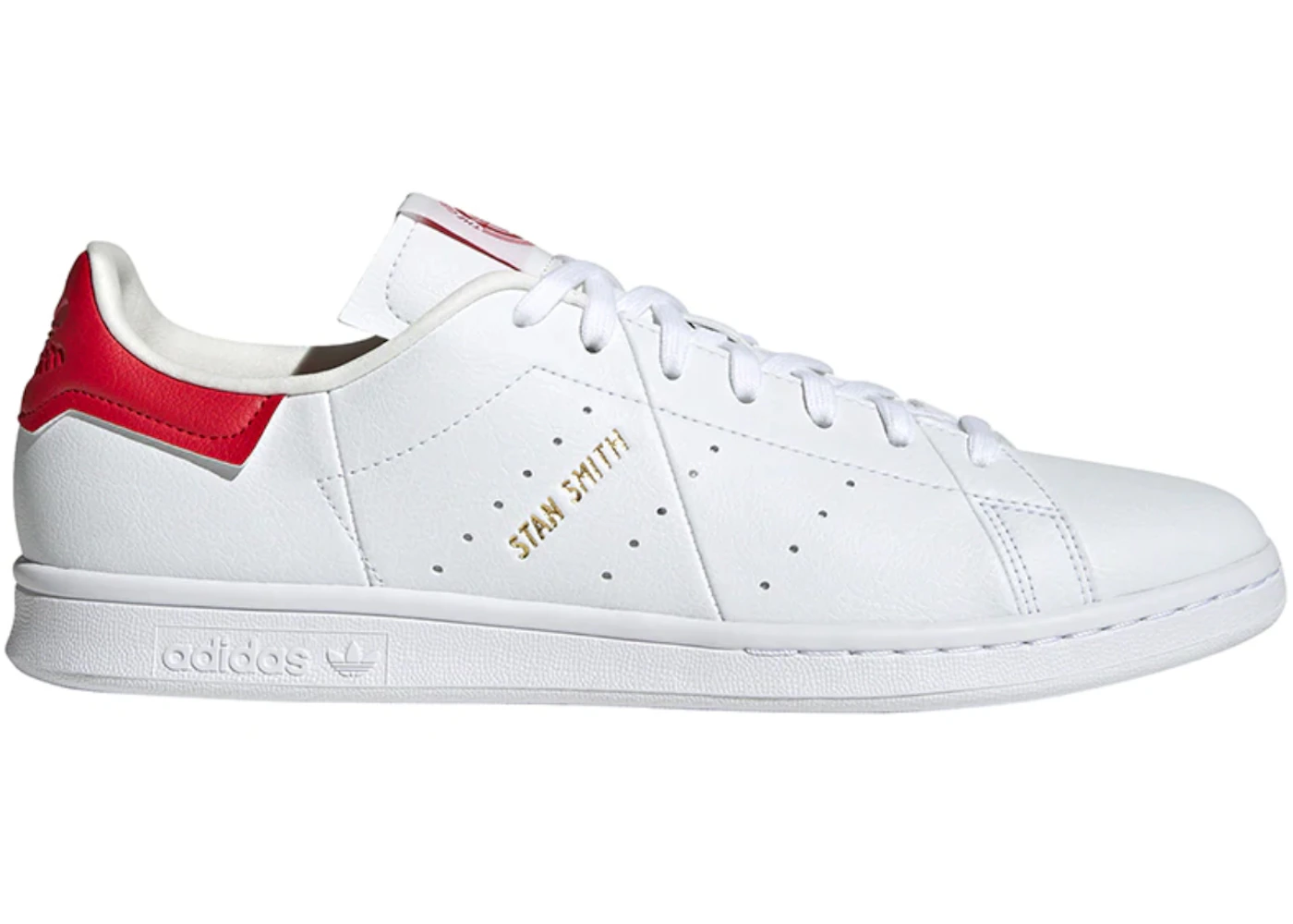 stan smith blue and red