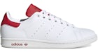 adidas Stan Smith White Scarlet