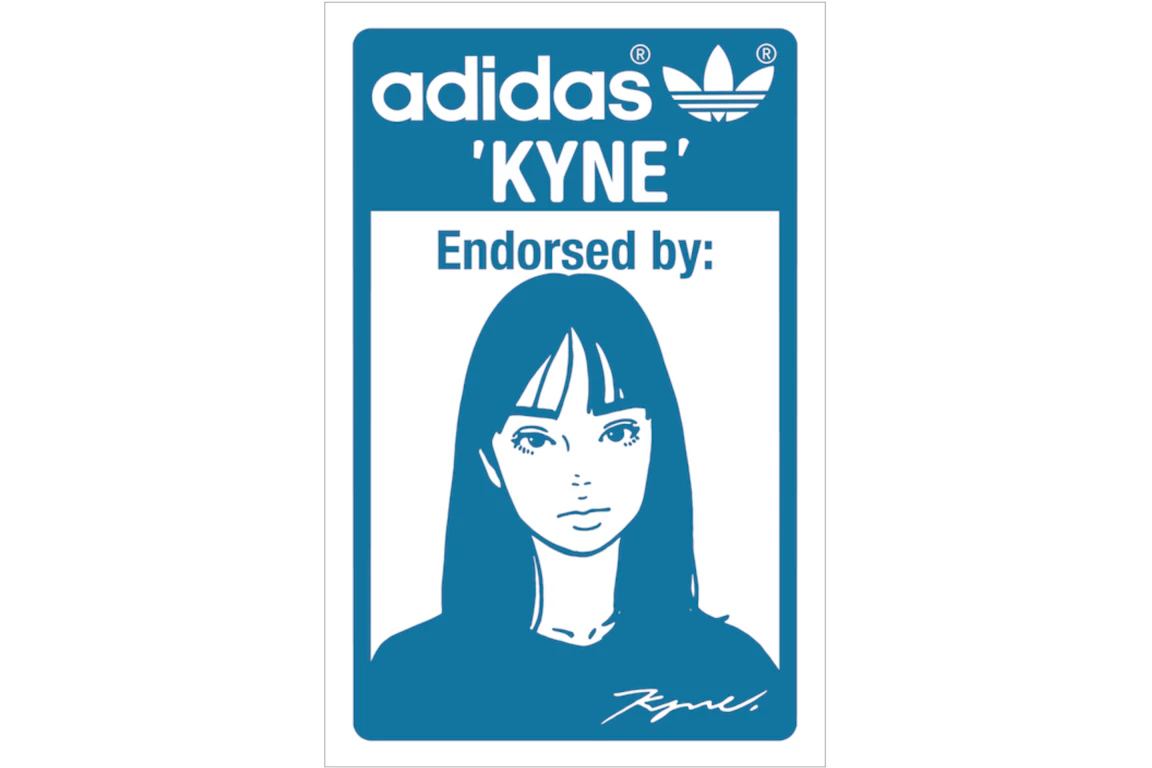 adidas Stan Smith x Kyne Silkscreen Print A (Signed Edition of 30) Blue