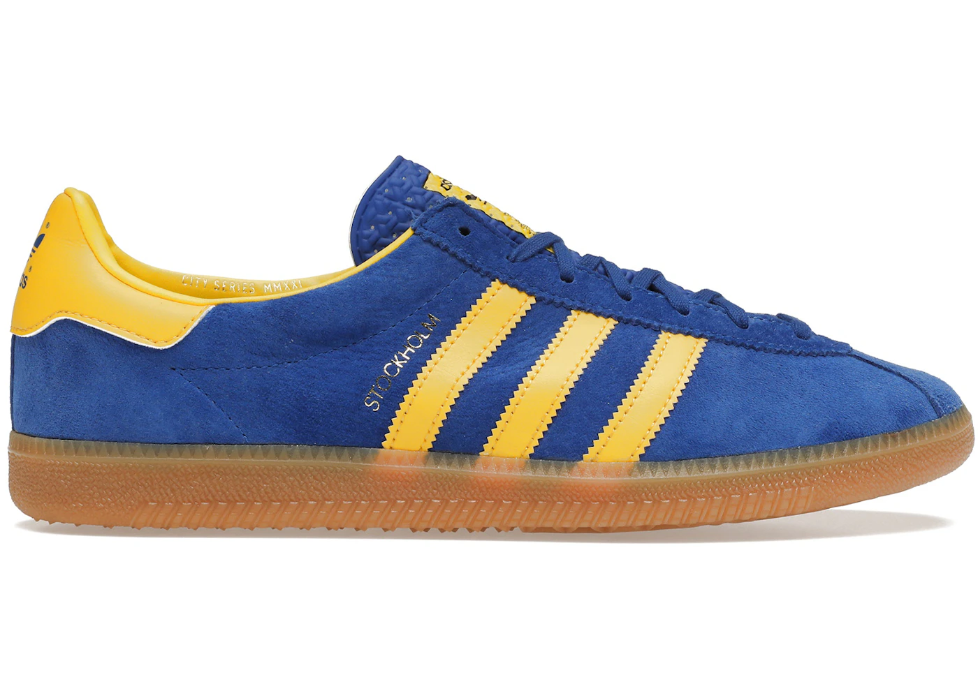 Adidas shoes blue and yellow Clearance