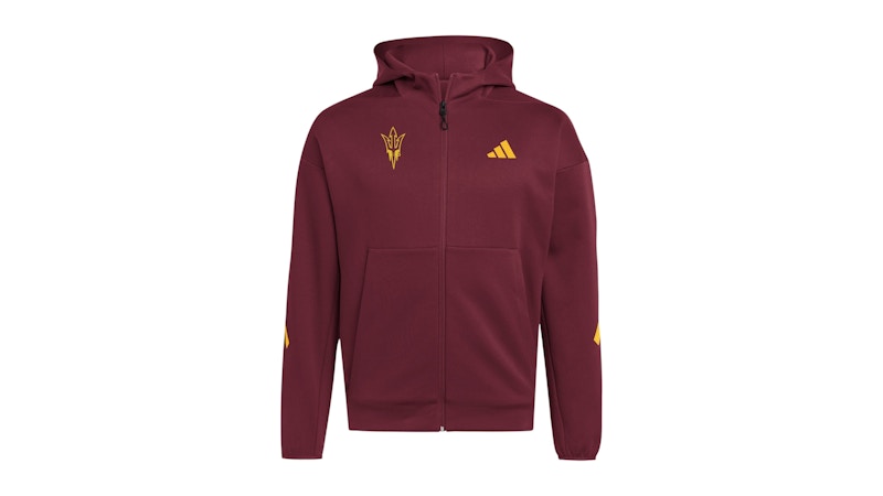 アロカシア ウェンティ サンセットゴールド adidas Sun Devils Full Zip Player Travel Zne Hoodie Arizona State